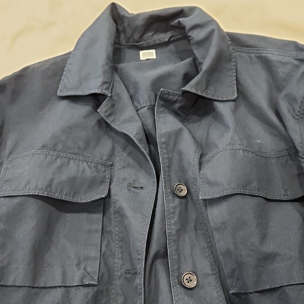 Uniqlo Utility Jacket in Dark Blue